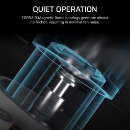 Corsair RS120 COR0840006684251 - Set de 3 Ventiladores PWM de 120mm para PC Gaming/Refrigeración, Blanco
