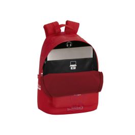 Cartera Escolar Safta Sporting De Gijon Day Pack Ordenador 14,1-' 310x160x410 mm