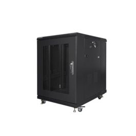 LANBERG FF01-6815-23B Armario Rack 19U Independiente Negro 800kg IP20