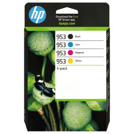 HP Tinta Bk C M Y Pack 4 Cartuchos Nº 953 para Officejet Pro 7700 8200 8700 Series Precio: 123.78999985. SKU: S8409450