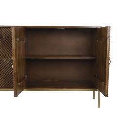 Buffet Tradicional DKD Home Decor Marron Oscuro Dorado 40 x 90 x 170 cm