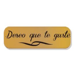Etiquetas Regalo Adh. Holograficas Rollo 250 Uds. 45X15 Deseo Que Te Guste Oro Etiquetas Regalo Adh. Holograficas Rollo 250 Uds. 45X15 Deseo Que Te Guste Oro Precio: 9.89999978. SKU: B164KJD486