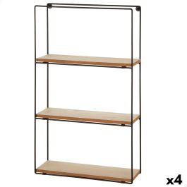 Estantería Max Home Hierro Madera MDF 30 x 50 x 10 cm (4 Unidades) Precio: 36.49999969. SKU: B1AKLWEY2D