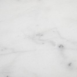 Mesa Auxiliar Blanco-Negro Metal-Mármol 70 X 70 X 71 cm