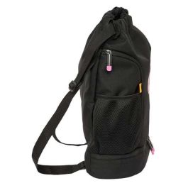 Bolsa Mochila con Cuerdas Kings League Porcinos Negro 35 x 40 x 1 cm