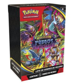 Pokemon Juego De Cartas Booster Bundle Fuegos Fantasmales Pokemon Latino Español Latino 6 Sobres Precio: 47.49999958. SKU: B18QFGL6DS