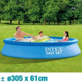 Piscina Hinchable Redonda Intex Easy Set 305x61 cm Capacidad 3077 Litros +6 Años