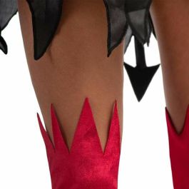 Disfraz diablesa tocado, alas, vestido con cola, guantes y calientapiernas talla m Disfraz diablesa tocado, alas, vestido con cola, guantes y calientapiernas talla m