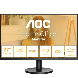 AOC U27B3A Monitor 27" 4K Ultra HD IPS Negro 3840x2160, 4ms, 2xHDMI+DP, Altavoces Integrados Precio: 212.6900006. SKU: B17SLPYB7K