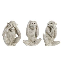 Figura Decorativa DKD Home Decor Beige Blanco Resina (14,5 x 11 x 19 cm) (3 Unidades) Precio: 31.89000012. SKU: B18TYVTBND