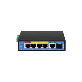 Ernitec Switch industrial 4 puertos PoE Gigabit + 1 RJ45 Gigabit uplink + 1 SFP Gigabit uplink gestionable L2+ Precio: 78.69000018. SKU: B1BGKSS6VH