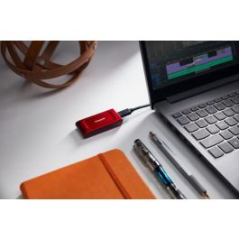 Kingston XS1000 SSD Externo 2TB USB 3.2 Gen2 Rojo