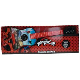Reig Guitarra Electrónica Lady Bug Infantil de Plástico con Sonidos para Niños 3+ Años