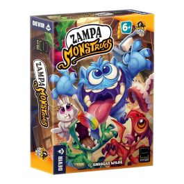 Devir Juego de Mesa Zampa Monstruos - Juego de Cartas Cooperativo para Niños a Partir de 6 Años
