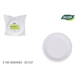 Set de 100 platos redondos de cartón natural 20 cm Algon (10 Cajas) Precio: 39.58999968. SKU: B1KJWZ9V5Z