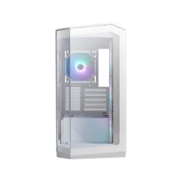 MSI MAG PANO M100R PZ Torre PC Blanco, Micro ATX, 7 Ventiladores, RGB, Ref. 306-7G24W21-809