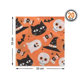 Servilletas Halloween 33 X 33 cm Precio: 1.49999949. SKU: B16W5SCS5D