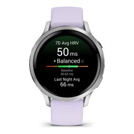 Garmin Venu 4 Smartwatch 41mm Silicona Gris/Plata Lavanda