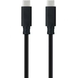 Nanocable 10.01.4103 Cable USB 3.2 Gen2x2 USB-C Macho a Macho 100W 20Gbps 4K/60Hz E-mark chip 3m Negro Compatible Thunderbolt 3 Nanocable 10.01.4103 Cable USB 3.2 Gen2x2 USB-C Macho a Macho 100W 20Gbps 4K/60Hz E-mark chip 3m Negro Compatible Thunderbolt 3
