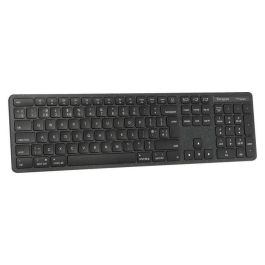 Targus Teclado Inalámbrico EcoSmart Full-Size, Nordic, 2x AAA, Negro
