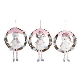 Decoracion Colgante Navidad Alpina DKD Home Decor Blanco 10 x 38 x 37 cm (3 Unidades) Precio: 39.79000058. SKU: B1CPR45X9W