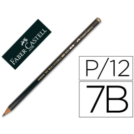 Faber Castell Lápices de Grafito 9000 7B Unidad Ecolápiz para Escribir Dibujar Croquis Mina Protegida Barniz Agua Precio: 12.99538548. SKU: S8421579