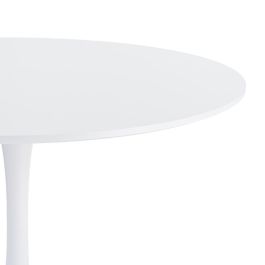 Mesa Comedor Blanco Dm-Metal 100 X 100 X 75 cm
