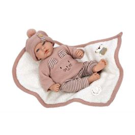 Muñecas Arias Muñeca Elegance Andie con Mantita 40 cm Cuerpo Blando