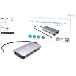 Dockstation i-Tec C31NANODOCKVGAPD Plata