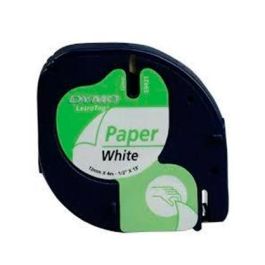 Dymo LetraTAG Tape / 12mm x 4mWhite / Paper Precio: 9.78999989. SKU: BIXS0721510