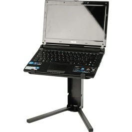 QUIKLOK Soporte Ordenador Portátil Universal Sobremesa, Altura Regulable, Acero, Carga Máxima 15 kg