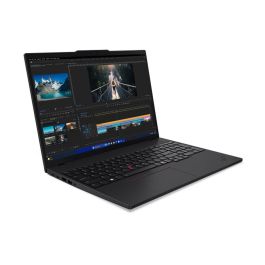 Lenovo ThinkPad T16 Gen 3: Portátil 16" WUXGA IPS (1920x1200), Intel Core Ultra 7 155U, 32GB DDR5, 1TB SSD NVMe, Windows 11 Pro Negro
