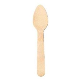 Cuchara Postre Madera Encerada 125Mm Paquete De 100 (Cumade000059) Precio: 5.68999959. SKU: B1CVRBKCTS