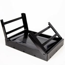 Barbacoa Portátil Aktive Rectangular Negro 50 x 23 x 30 cm (2 Unidades) Barbacoa Portátil Aktive Rectangular Negro 50 x 23 x 30 cm (2 Unidades)
