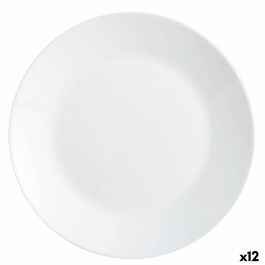 Plato Llano Luminarc Zelie Blanco Vidrio Ø 25 cm (12 Unidades) Precio: 19.79000012. SKU: B1EAQ2J7D2