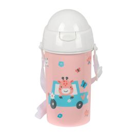 Botella de Agua Safta Jirafa Coral PVC 500 ml Precio: 5.50000055. SKU: B1FT2H6B3R