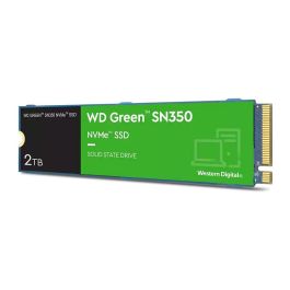 Western Digital SSD M.2 2TB WD Green SN350 NVMe PCIe 3.0 x 4 Velocidad Lectura 3200 MB/s