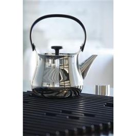 Alessi NF01 Hervidor/Tetera de Acero Inoxidable 18/10 Apto para Inducción