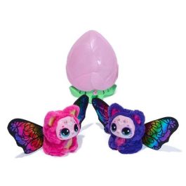 Spin Master Peluche Interactivo Bloomable Kittyfly para Niños 5+ años, Modelos Surtidos, Funciona con 3 Pilas AA, 25,4x20,32x20,32 cm