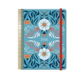 Dohe 13250 - 26 Agenda 2026 Charm Espiral Día Página, 15x21 cm, Cubierta Estampada Azul, 336 Páginas, Tapa Dura Precio: 18.79000046. SKU: B19QQZKL24
