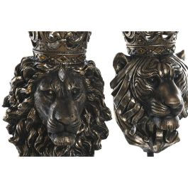 Figura Colonial DKD Home Decor Marron Oscuro 18 x 44 x 21 cm (2 Unidades) Figura Colonial DKD Home Decor Marron Oscuro 18 x 44 x 21 cm (2 Unidades)