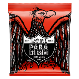 Ernie Ball Cuerdas Eléctricas Paradigm Slinky 7 Cuerdas 10-62 Larga Duración y Resistencia Superior