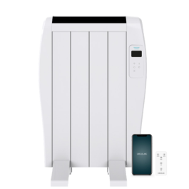 Cecotec Radiador Emisor Térmico Ready Warm 600W 4 Elementos Wi-Fi 8m² Precio: 124.69000027. SKU: V1705139