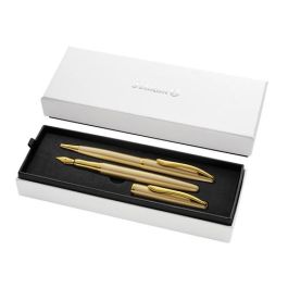 Pelikan Set Bolígrafo y Estilográfica Jazz Noble Elegance Tinta Azul Color Oro Estuche De Regalo Precio: 16.50000044. SKU: B167WYBN6W