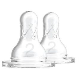 Dr. Brown´s Tetina Options Boca Estrecha Silicona Redonda N2 +3 Meses, 2 Unidades Precio: 7.99000026. SKU: B1D2FHZKFK