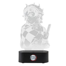 ERIK Lámpara LED Demon Slayer Kimetsu no Yaiba, Acrílico, Múltiples Modos de Iluminación, Alimentación USB/Pilas AAA