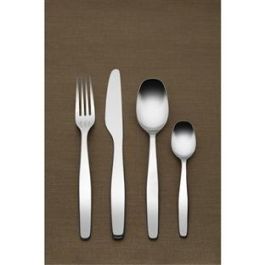 Alessi ANF06S24 Itsumo Cubertería 24 Piezas Acero Inoxidable 18/10 Diseño Naoto Fukasawa Alessi ANF06S24 Itsumo Cubertería 24 Piezas Acero Inoxidable 18/10 Diseño Naoto Fukasawa