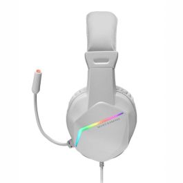 Mars Gaming Auriculares Gaming MH122/ Jack 3.5/ Blancos Micrófono FRGB Gaming