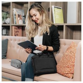 Maletín para Portátil Dicota D31868-RPET Negro 13,3"