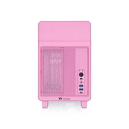Thermaltake TR100 Mini Torre PC Rosa con Soporte para Ventiladores de 120/140mm y Radiadores de hasta 280mm